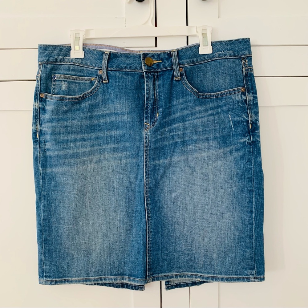 GAP Light Vintage Denim Skirt Size 14